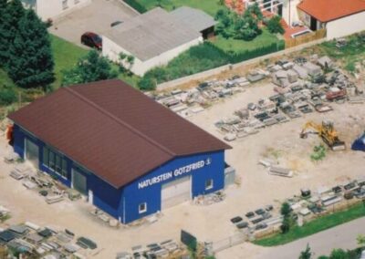 Produktionsstätte der Firma Naturstein Götzfried in Straubing und Dingolfing