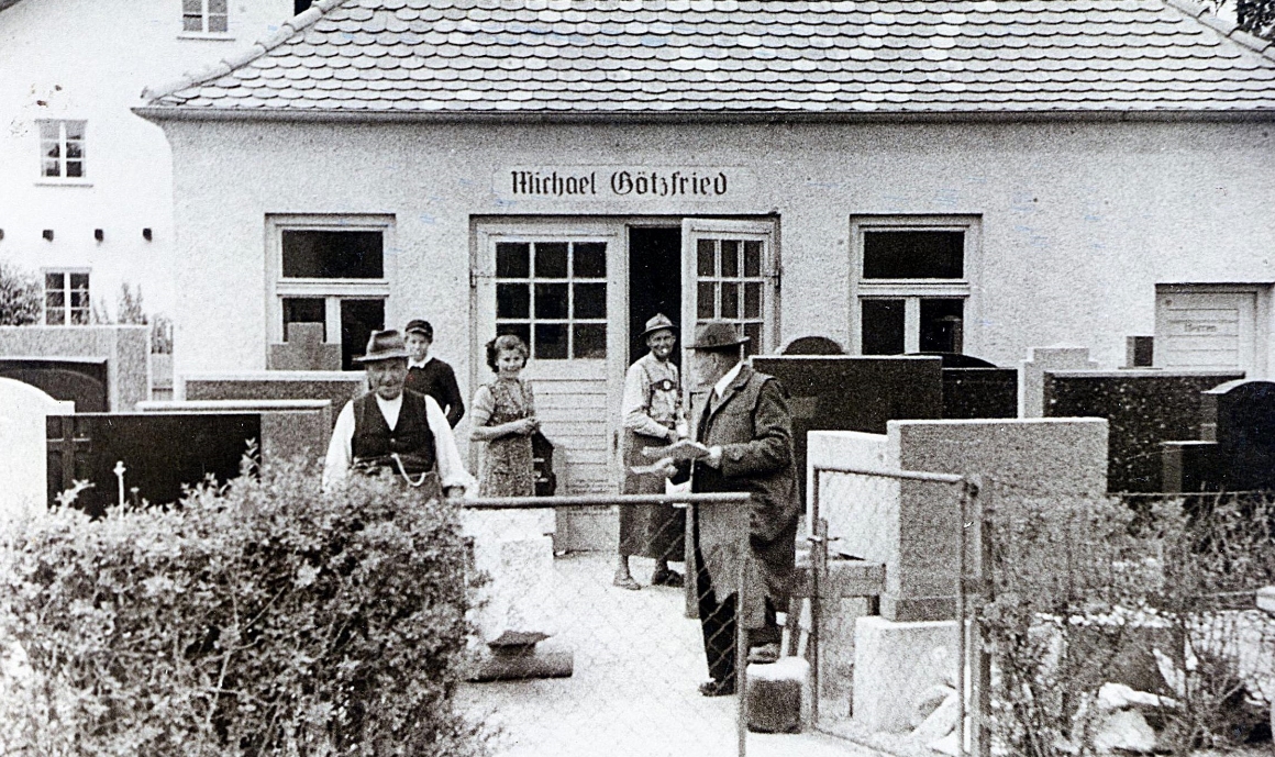 Steinmetzmeisterbetrieb Naturstein Götzfried, über 100 Jahre, jetzt in 4. Generation